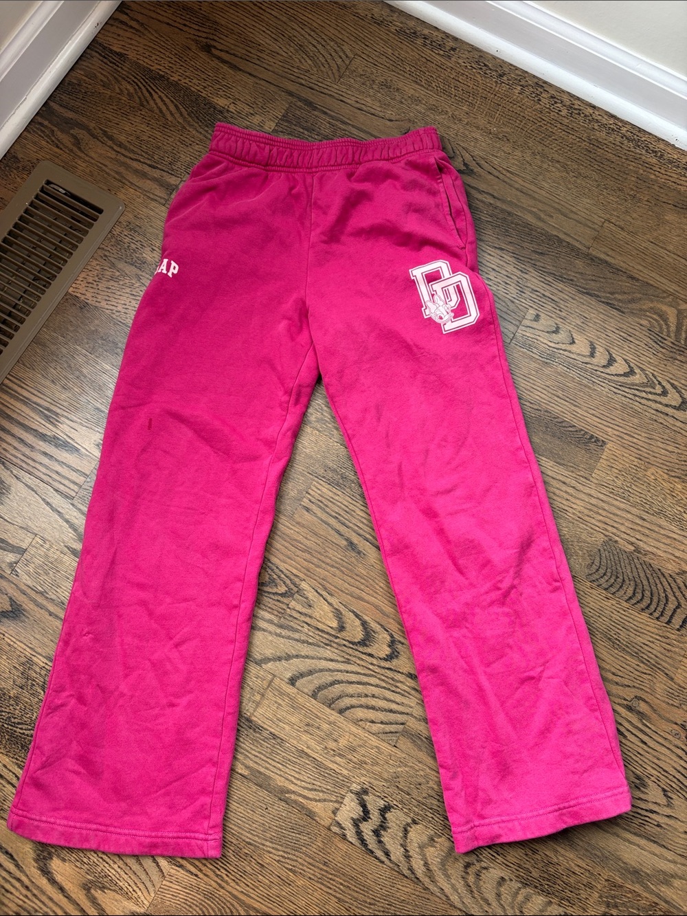 GAP Kids Bright Hot Pink Fleece Joggers- Sweat Pants